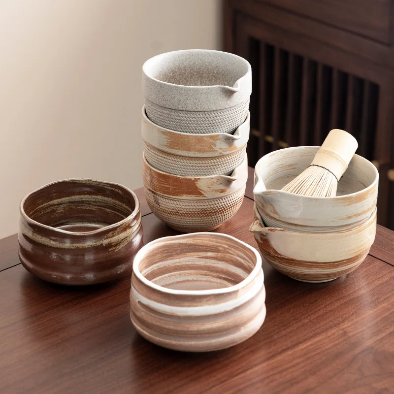 Bamboo Whisk Chasen - 5/7 peças ​ Conjunto de Matcha