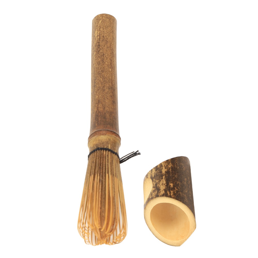 Bamboo Whisk Chasen - Batedor de Matcha Durável com Cabo