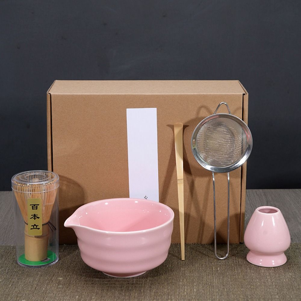 Bamboo Whisk Chasen - Novo Conjunto de Chá Matcha Japonês