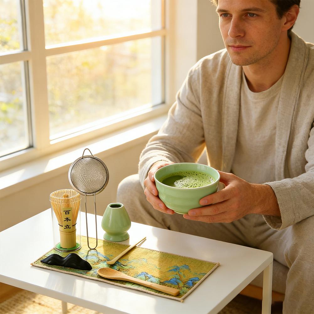 Conjunto de Chá Matcha Japonês - Bamboo Whisk Chasen avaliação e preço