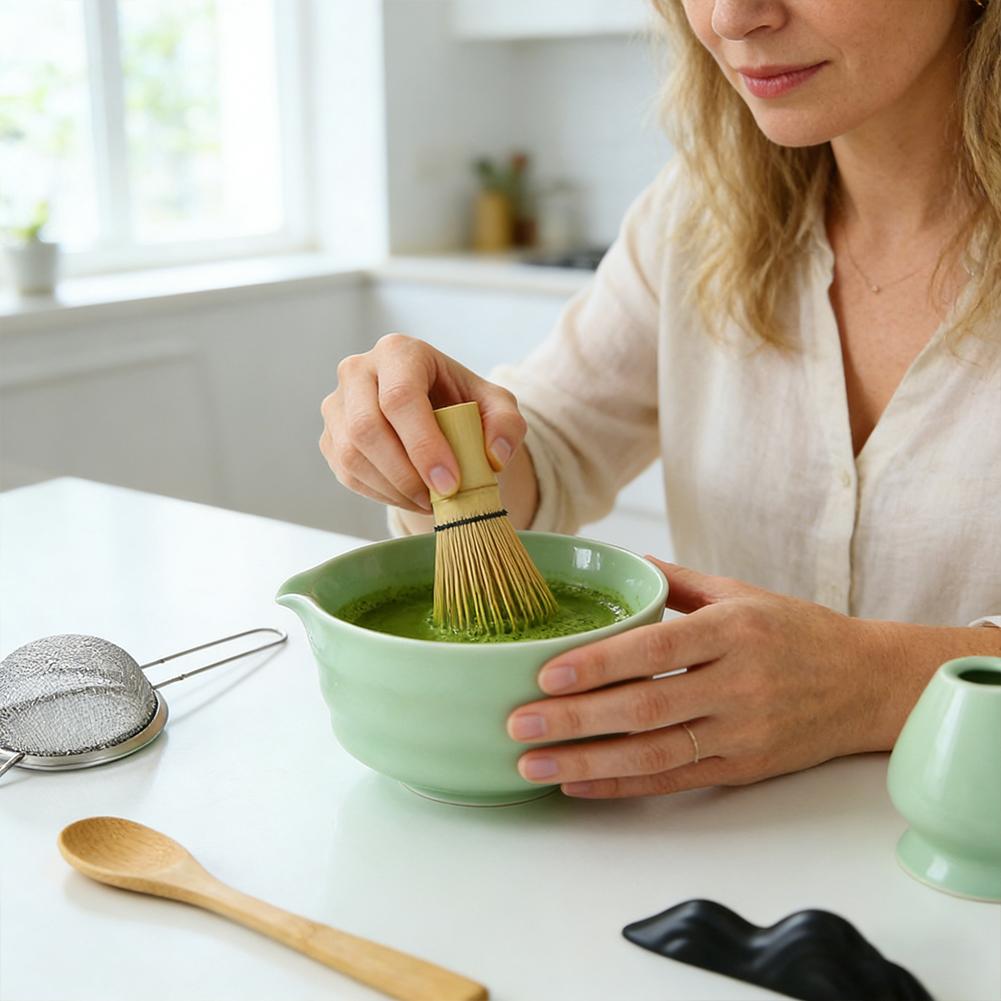 Conjunto de Chá Matcha Japonês - Bamboo Whisk Chasen avaliação e preço