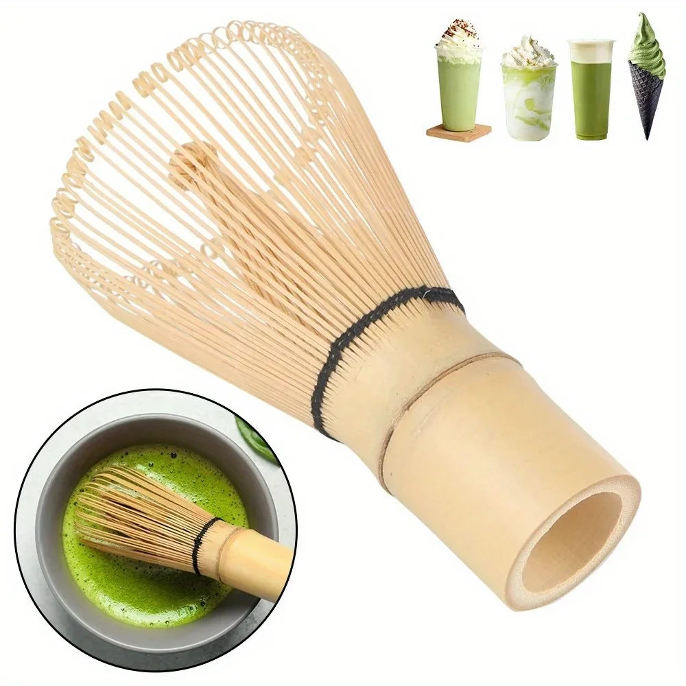 1pc acessórios de cozinha 100  - Bamboo Whisk Chasen avaliação e preço