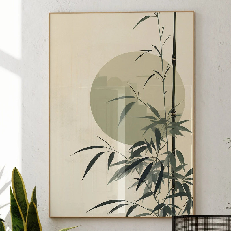 Arte de parede Japandi Minimal - Japanese Minimalist Lifestyle avaliação e preço