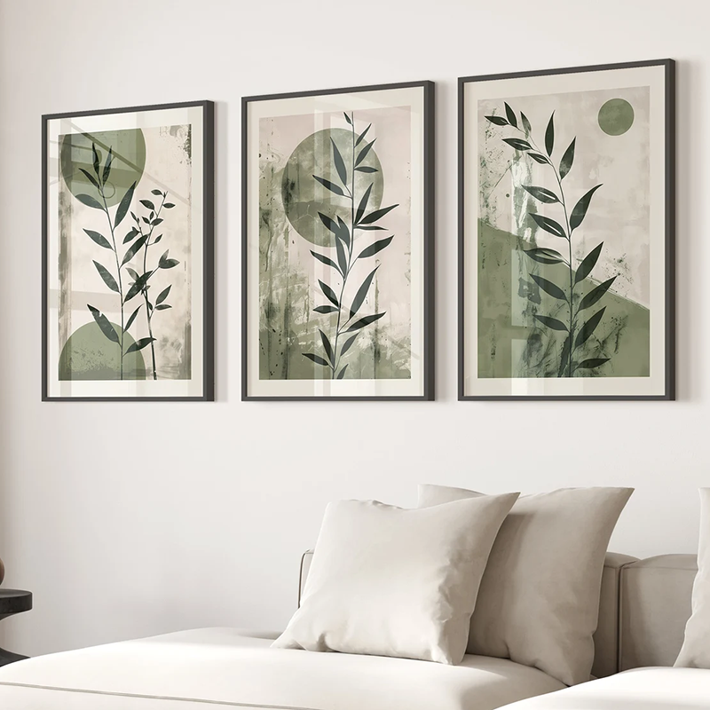Conjunto de 3 Peças de Arte de - Japanese Minimalist Lifestyle avaliação e preço