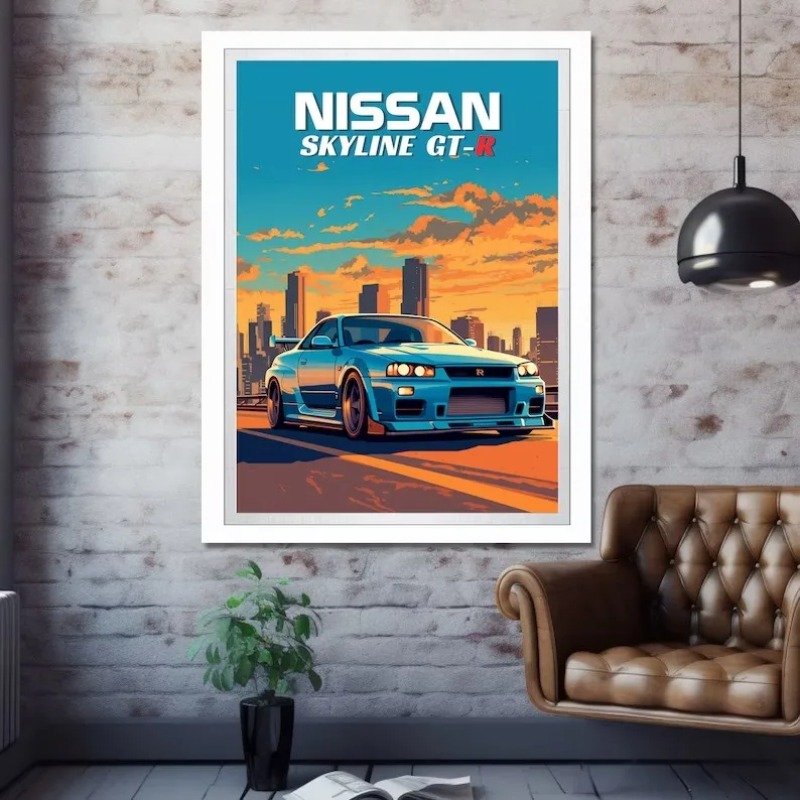 Pôster de Carro Esportivo Clás - Japanese Lifestyle Home avaliação e preço