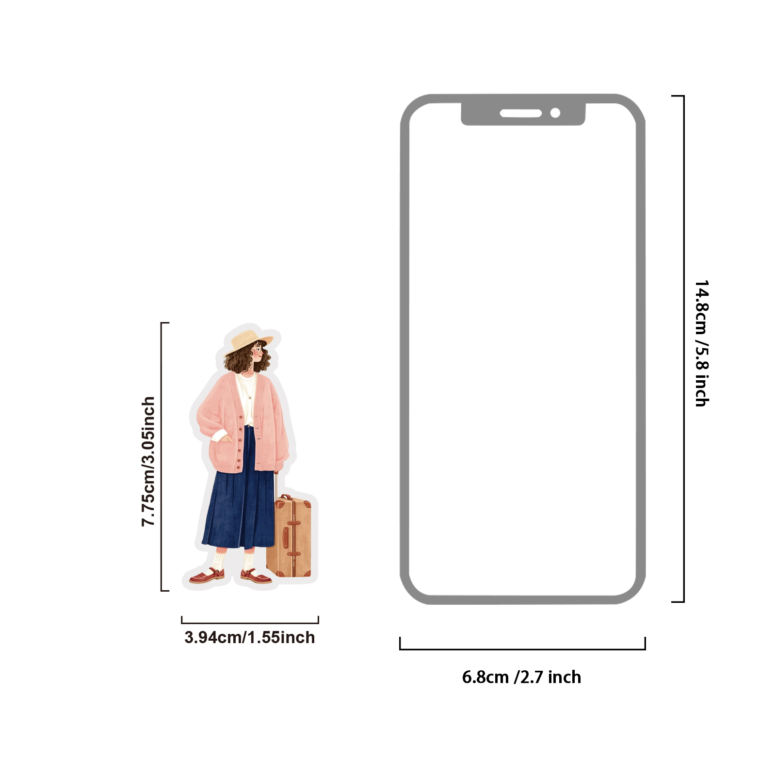 Etori Life 30 Adesivos Diários - Japanese Girl Lifestyle avaliação e preço
