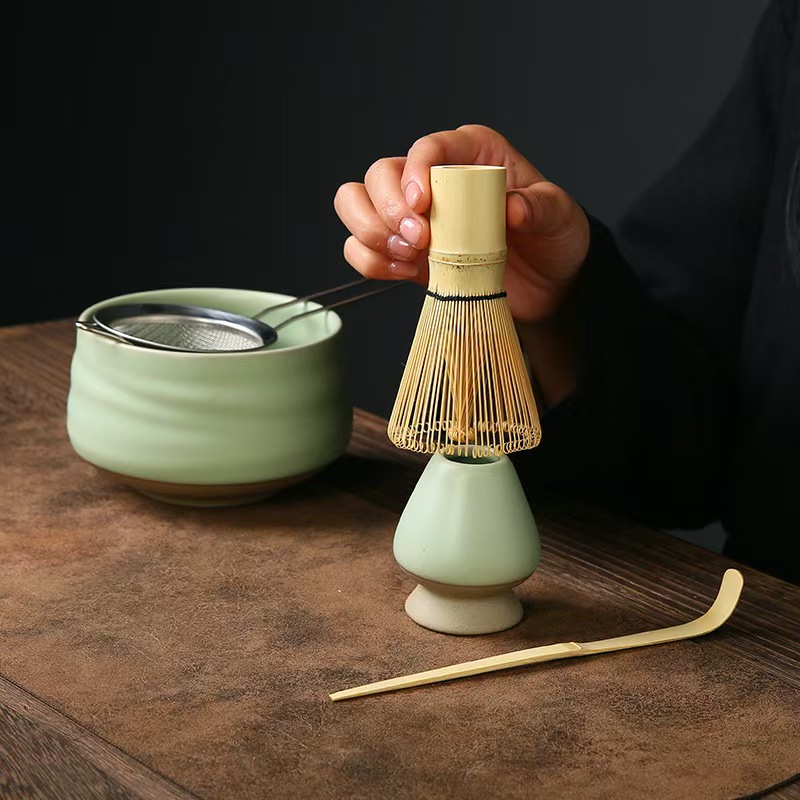 Suporte de batedor de chá matc - Bamboo Whisk Chasen avaliação e preço