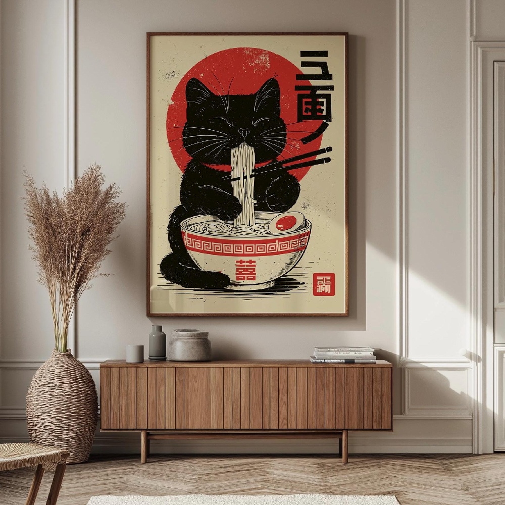 Pintura em Tela Estilo Japonês - Japanese Lifestyle Home avaliação e preço