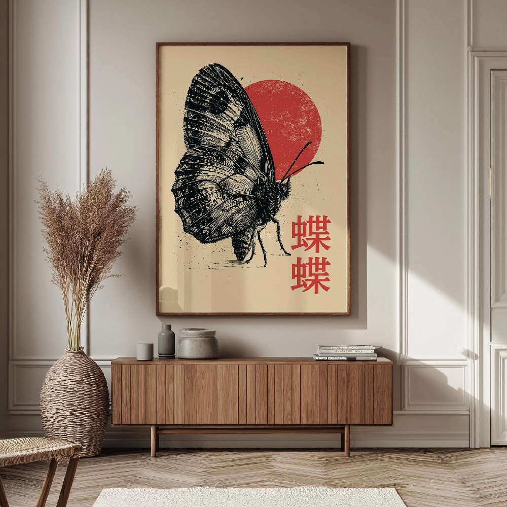 Pintura em Tela Estilo Japonês - Japanese Lifestyle Home avaliação e preço