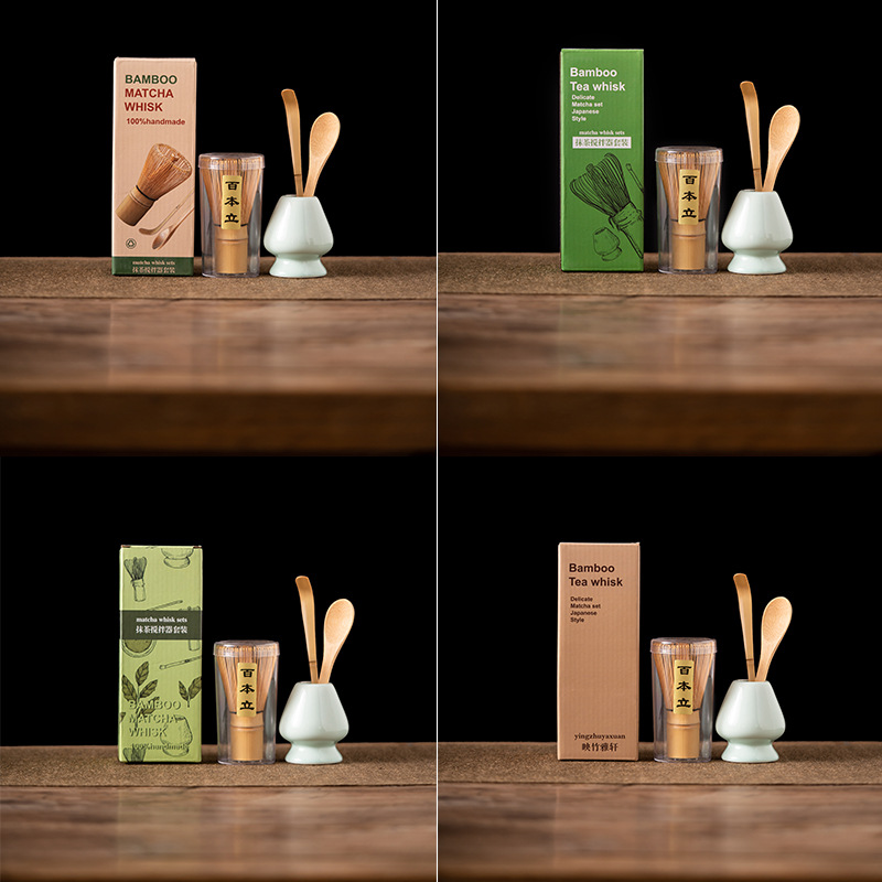 Conjunto de 4 Peças: Batedor d - Bamboo Whisk Chasen avaliação e preço