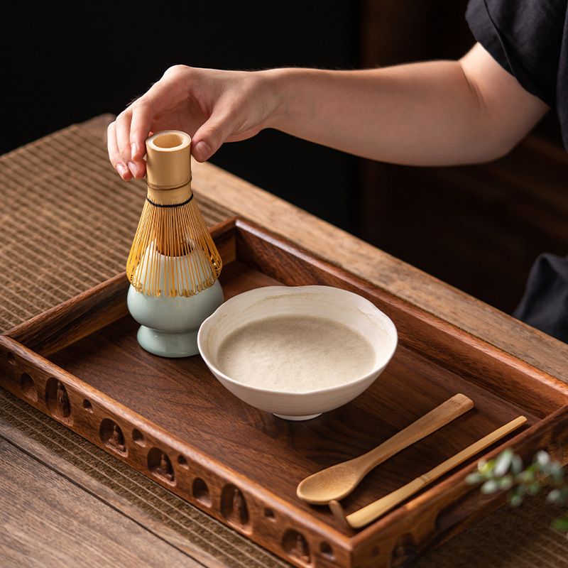Conjunto de 4 Peças: Batedor d - Bamboo Whisk Chasen avaliação e preço