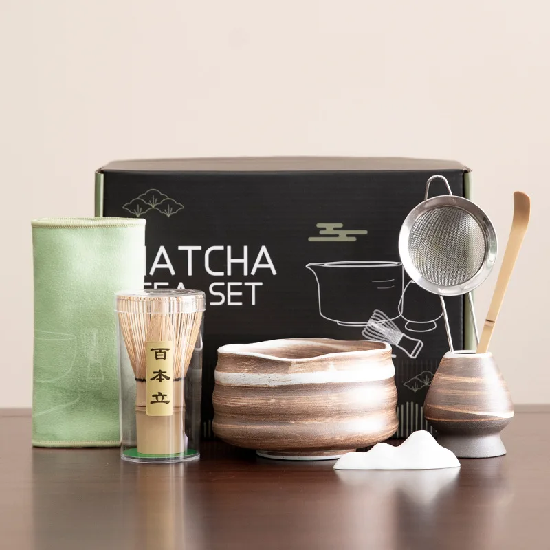 5/7 peças ​ Conjunto de Matcha - Bamboo Whisk Chasen avaliação e preço