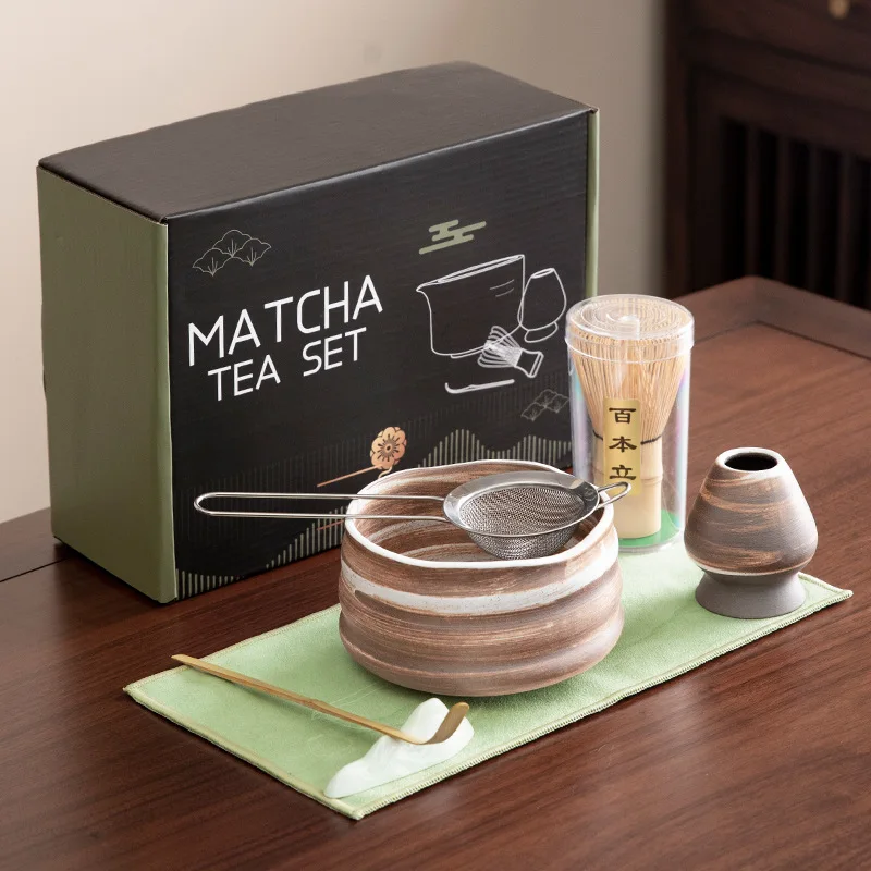 5/7 peças ​ Conjunto de Matcha - Bamboo Whisk Chasen avaliação e preço