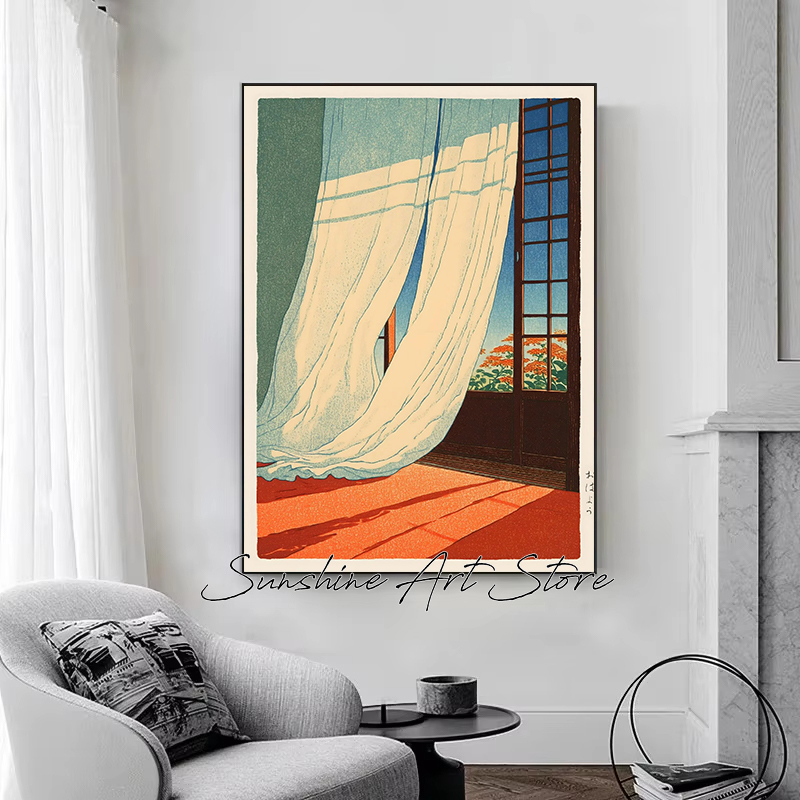 Vintage hasui kawase estilo mi - Japanese Minimalist Lifestyle avaliação e preço