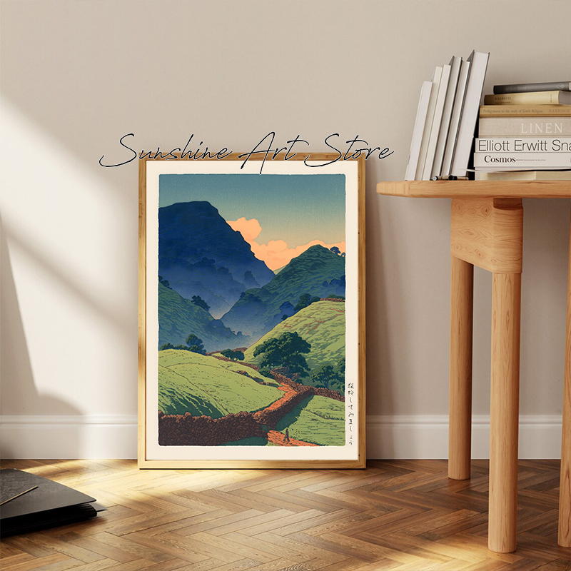Vintage hasui kawase estilo mi - Japanese Minimalist Lifestyle avaliação e preço