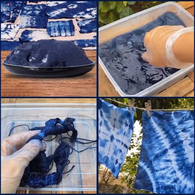 Corante vegetal tingido à mão  - Indigo Dye Kit avaliação e preço