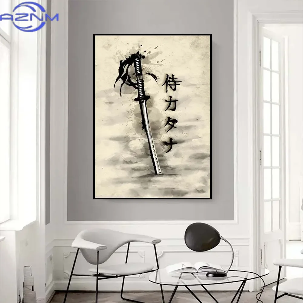 Pintura em tela AZNM, arte de  - Japanese Lifestyle Home avaliação e preço
