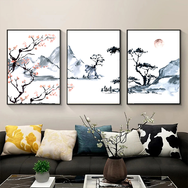 Pôsteres de Pintura a Óleo em  - Japanese Lifestyle Home avaliação e preço