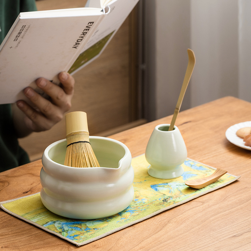 4/7 pçs conjunto matcha japonê - Bamboo Whisk Chasen avaliação e preço