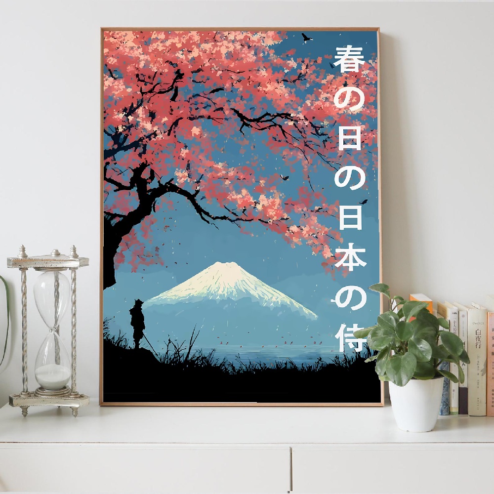 Pintura em Tela de Paisagem Mo - Japanese Lifestyle Home avaliação e preço